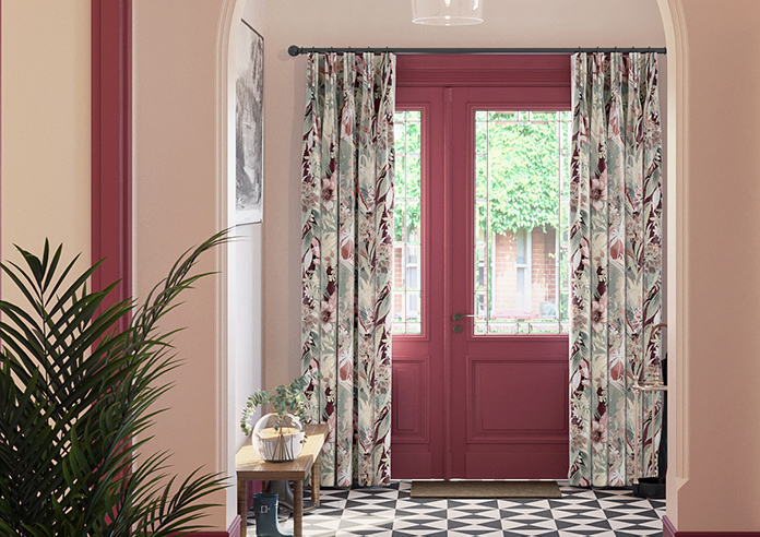 Bali, Red - Made to Measure Curtains - Image 3